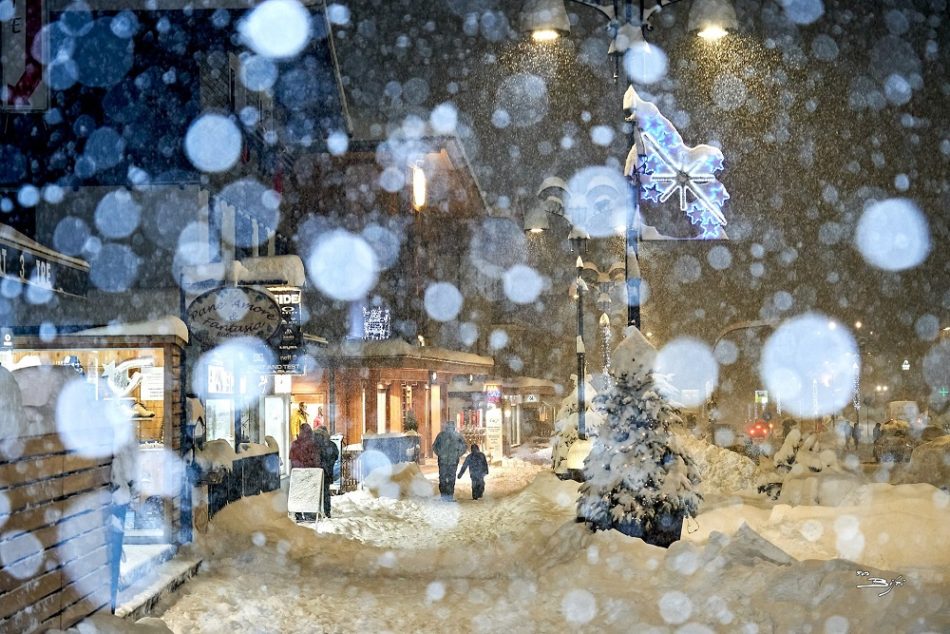 Un pomeriggio di neve e il paesaggio è diventato fiabesco. Ecco le foto di P.Bisti