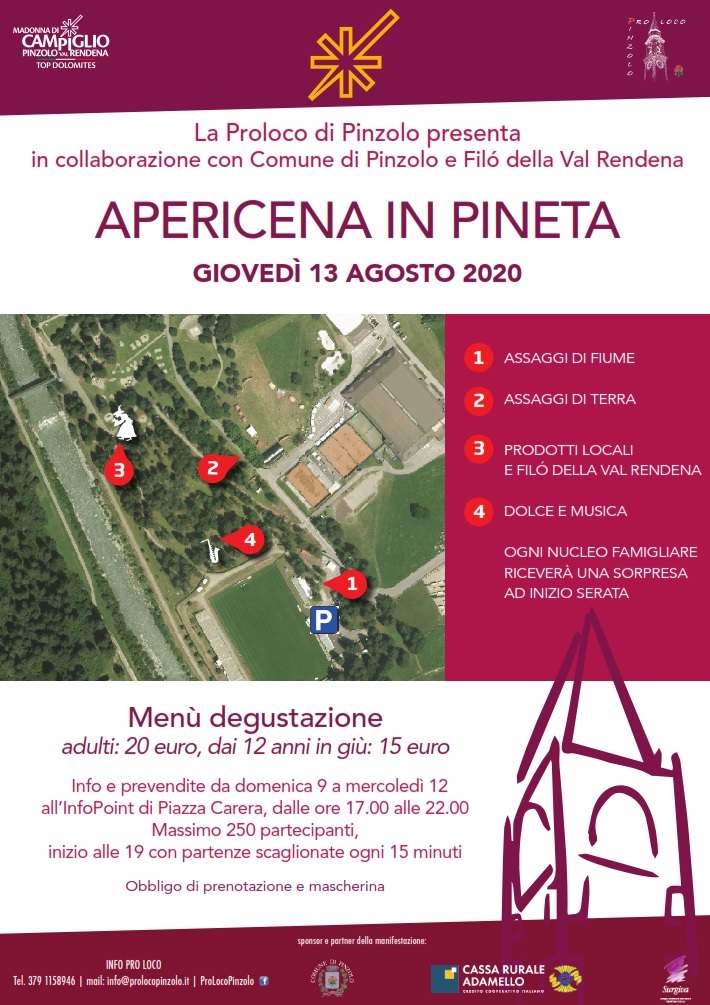 Apericena in Pineta – 13 agosto 2020