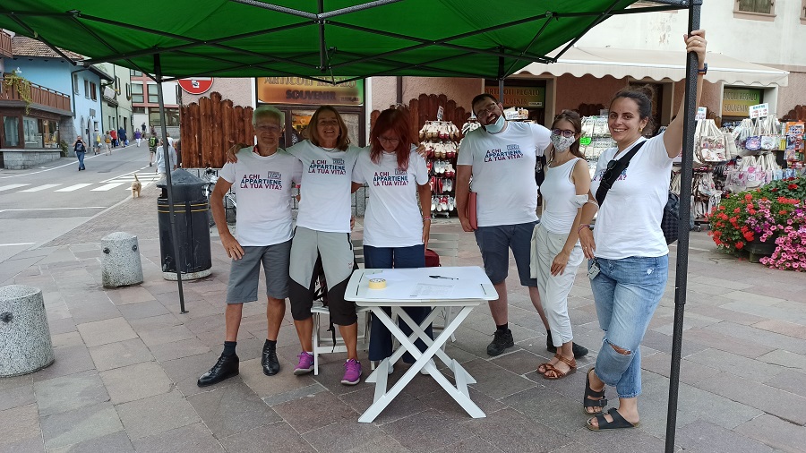 Sabato 21 agosto prosegue a raccolta firme per il referendum sull’eutanasia