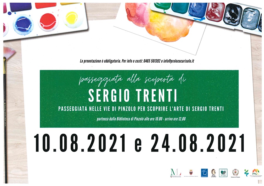 Passeggiata nelle vie di Pinzolo per scoprire l’arte di Sergio Trenti – Dal 10 al 24 agosto