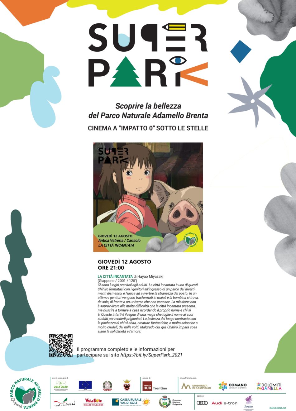 Recupero film “La città incantata” in località Vetreria – giovedì 12 agosto ore 21.00