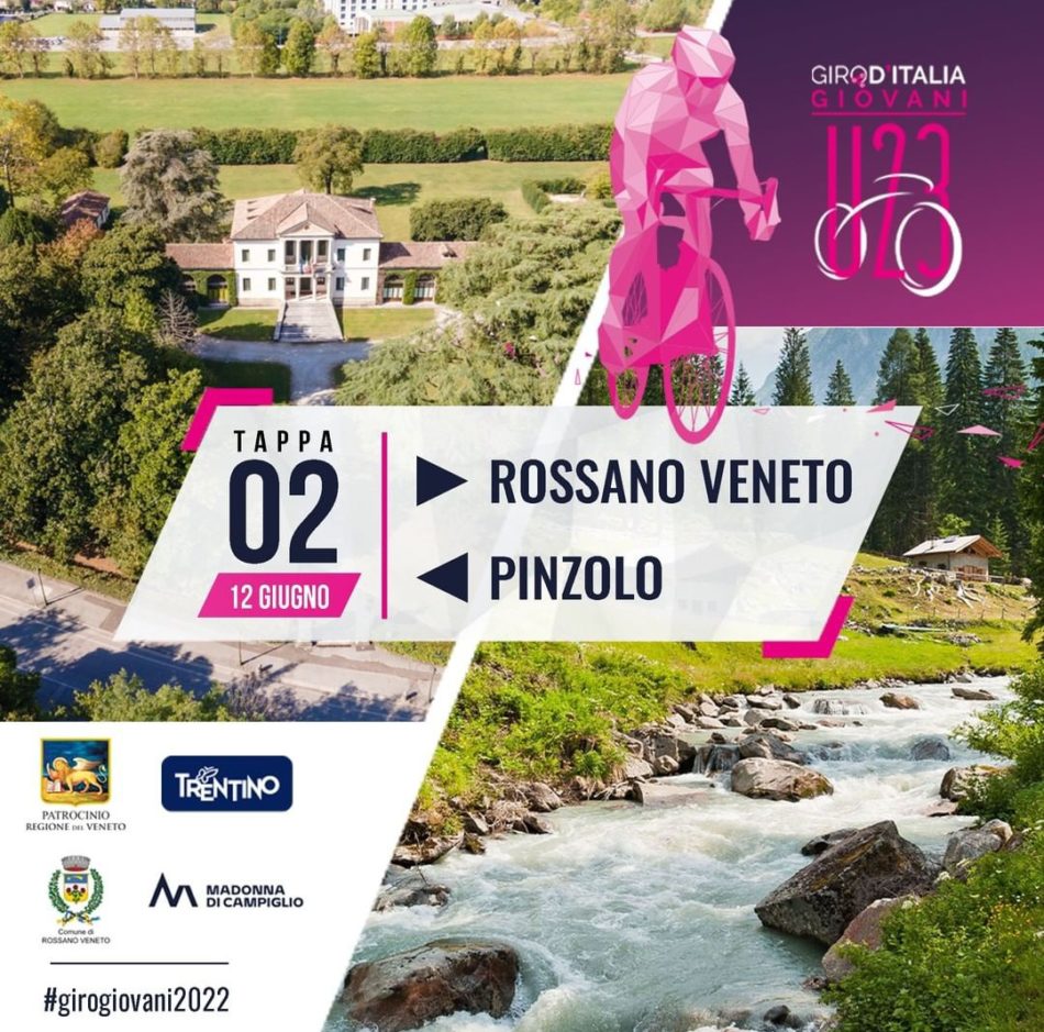 Giro d’Italia Giovani – 12 giugno: 2^ tappa Rossano Veneto – Pinzolo