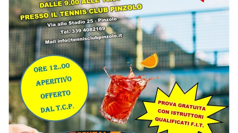 Domenica 29 maggio, dalle 9 alle 16: AperiPadel al Tennis Club Pinzolo