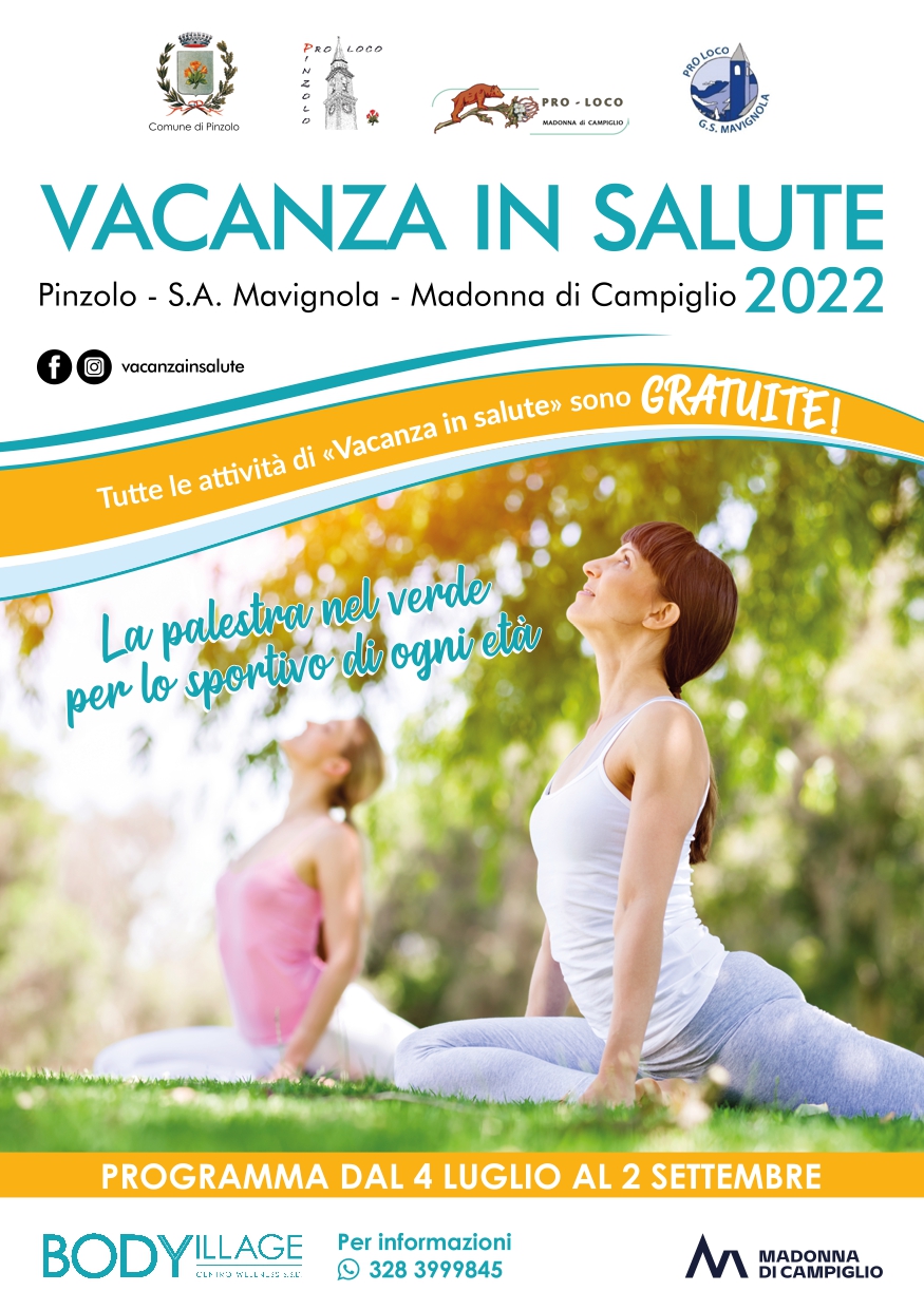 Estate 2022: Vacanze in salute a Pinzolo, Mavignola e Campiglio