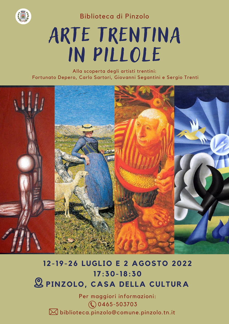 Biblioteca di Pinzolo: “Arte Trentina in pillole”