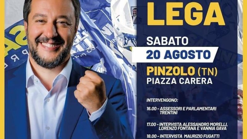 Pinzolo – Sabato 20 agosto dalle 16.00: “Festa della Lega” in piazza Carera