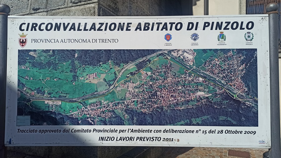 Circonvallazione abitato di Pinzolo: l’inizio lavori era previsto nel 2011…