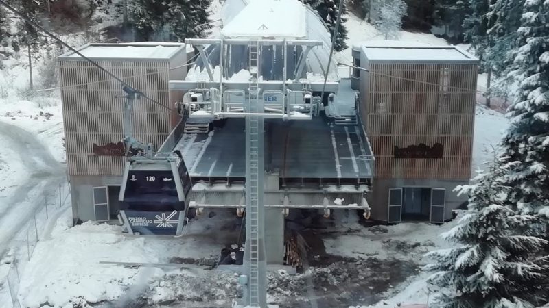 Pinzolo – Madonna di Campiglio: ultimati i lavori alla stazione Plaza