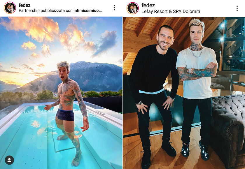 Fedez e Bonucci