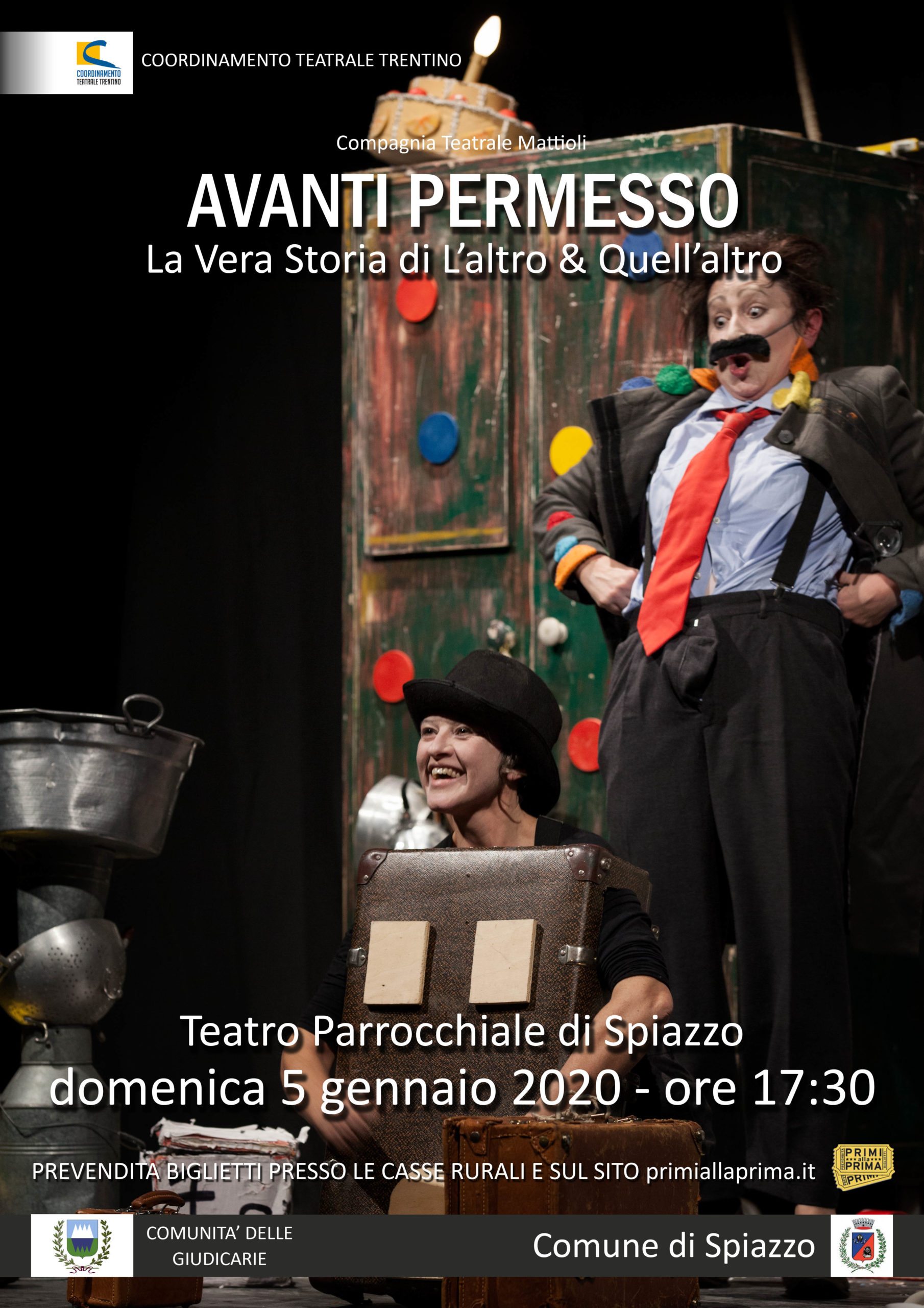 Spiazzo: un magico spettacolo teatrale per bambini da 3 a 99 anni