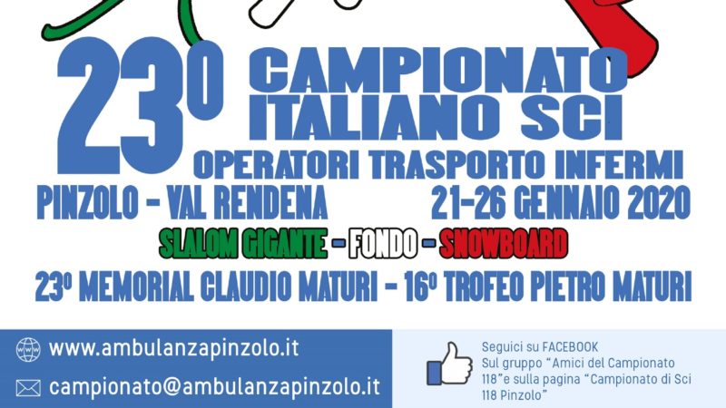 23° Campionato Italiano Sci Operatori Trasporto Infermi