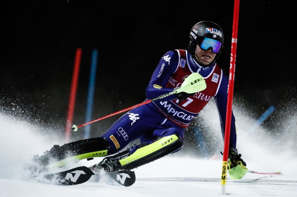 Daniel Yule in testa a Campiglio, Vinatzer tiene il ritmo