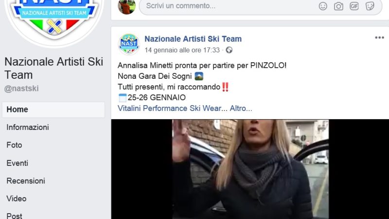 A Pinzolo il Camp dei Sogni organizzato dalla Nazionale Artisti Ski Team