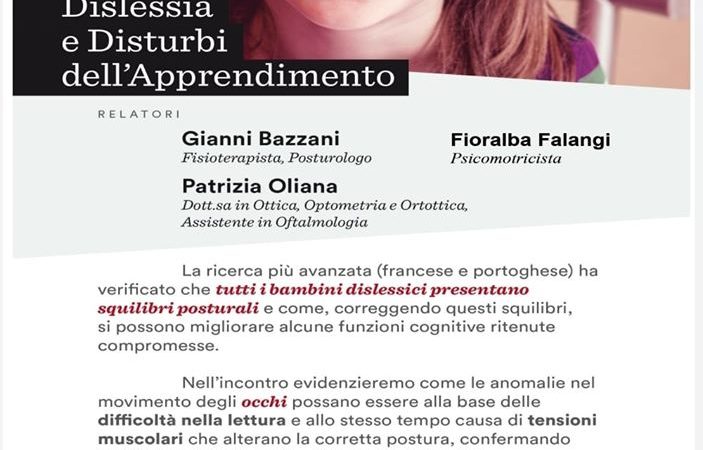 21 gennaio, Strembo: Parliamo di Dislessia e Disturbi dell’Apprendimento