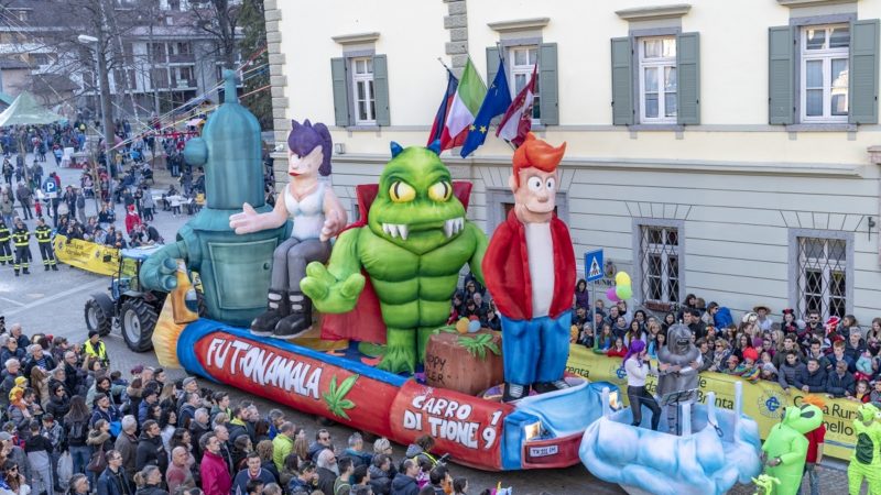 Al Gran Carnevale Giudicariese divertimento, musica e… un’ospite d’eccezione