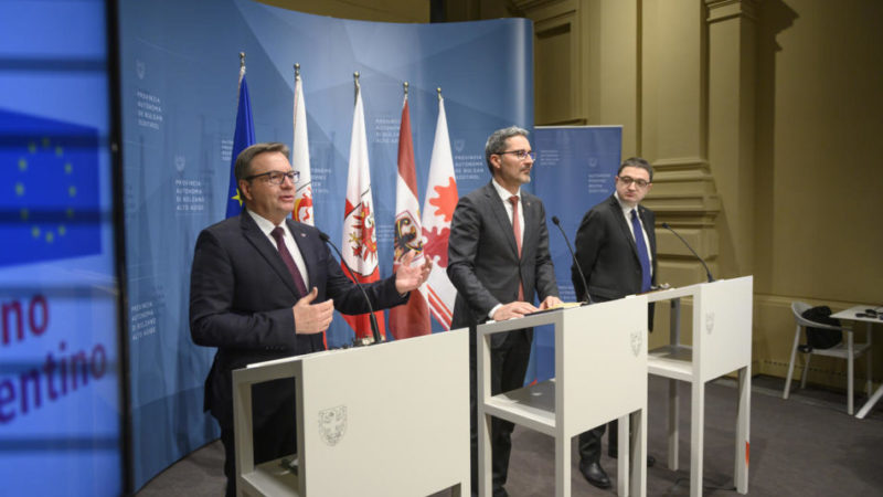 Coronavirus: la Giunta dell’Euregio crea un gruppo di coordinamento