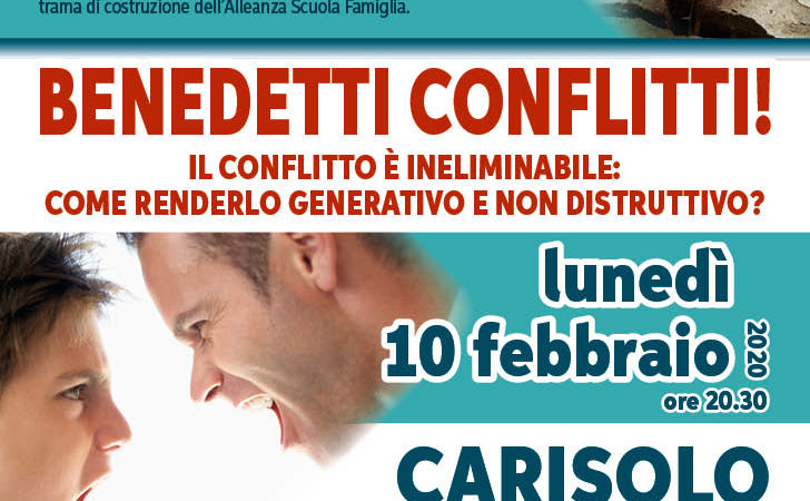 Progetto ALLEANZA SCUOLA FAMIGLIA ..e COMUNITA’ – LUNEDI 10 FEBBRAIO 2020 ore 20.30 Carisolo