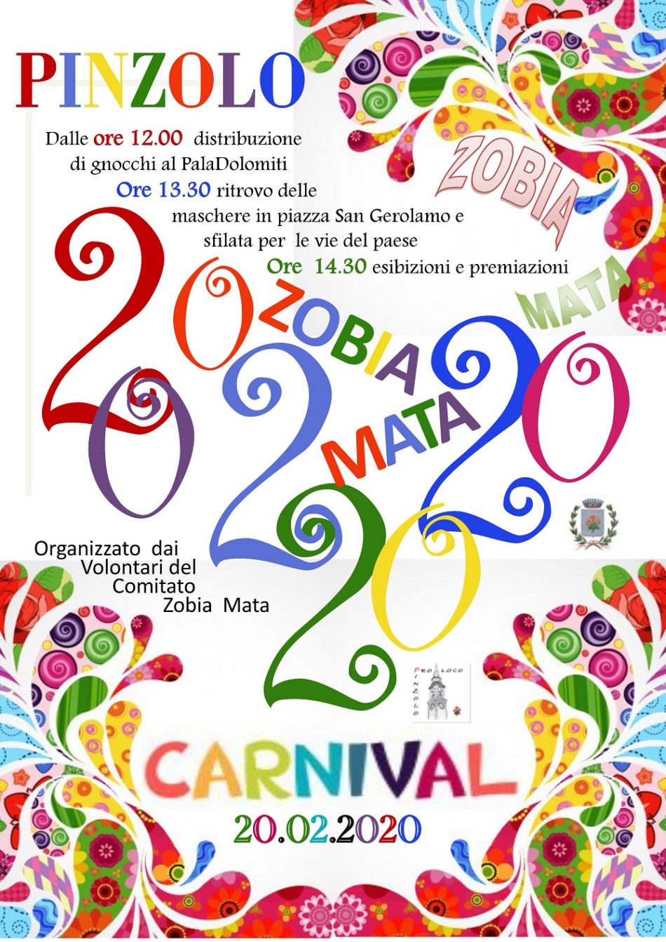 Giovedì 20 febbraio 2020 – Zobia Mata – Carnevale a Pinzolo