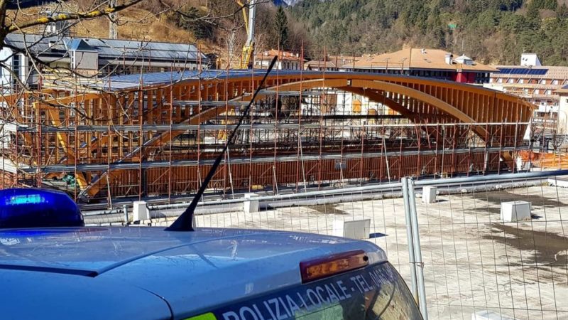 Ponte pedonale sul rio Duina: lunedì 24 febbraio CHIUSURA TOTALE transito a Ponte Arche