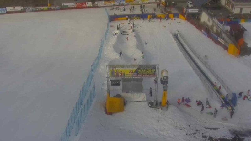Le tante polemiche non sciolgono la pista di Bolbeno, ancora perfetta nonostante l’inverno “anomalo”