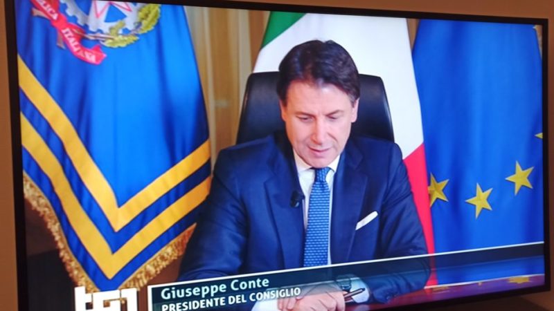 Nuovo intervento restrittivo del Governo: in Italia chiude tutto tranne farmacie e alimentari