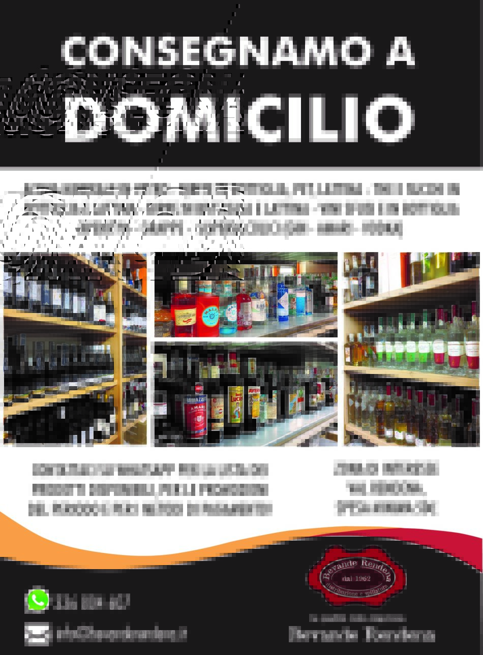 Consegne a domicilio Bevande Rendena