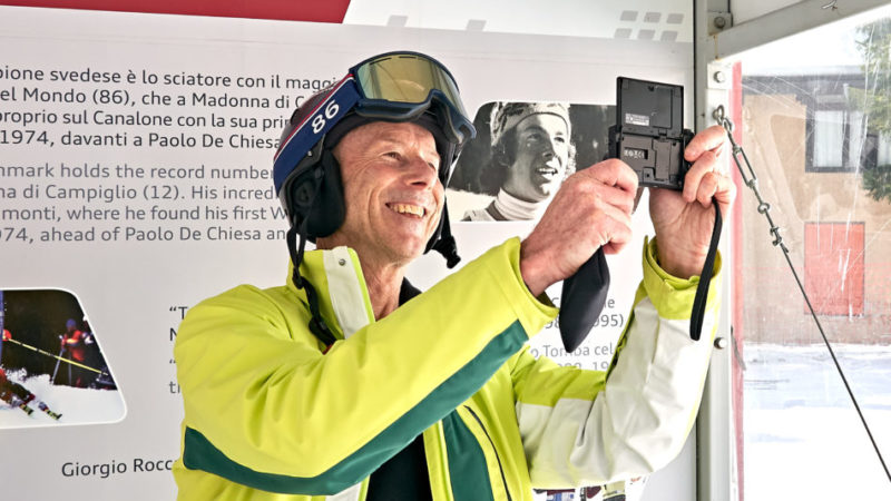 Le leggende dello sci Stenmark e Tomba in vacanza a Madonna di Campiglio