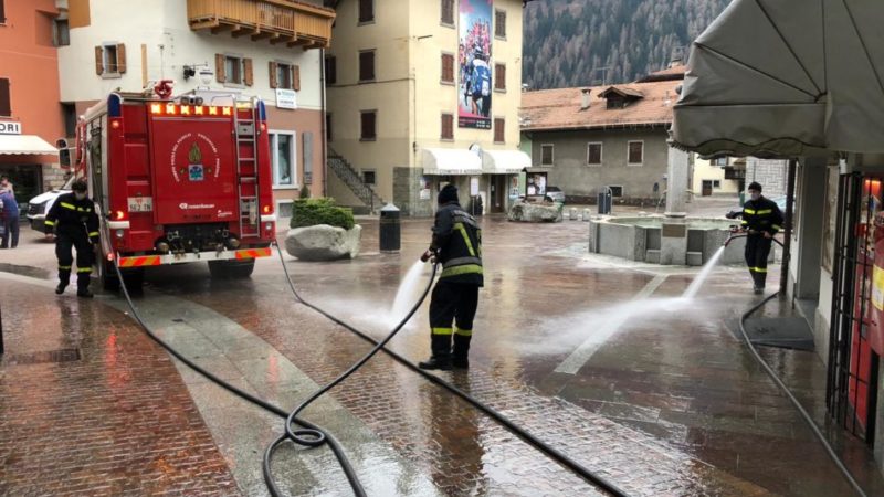 Assessore Giuseppe Corradini: Pulizia e igienizzazione delle aree urbane del Comune di Pinzolo