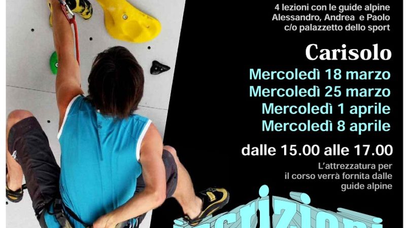 Corso di arrampicata per bambini