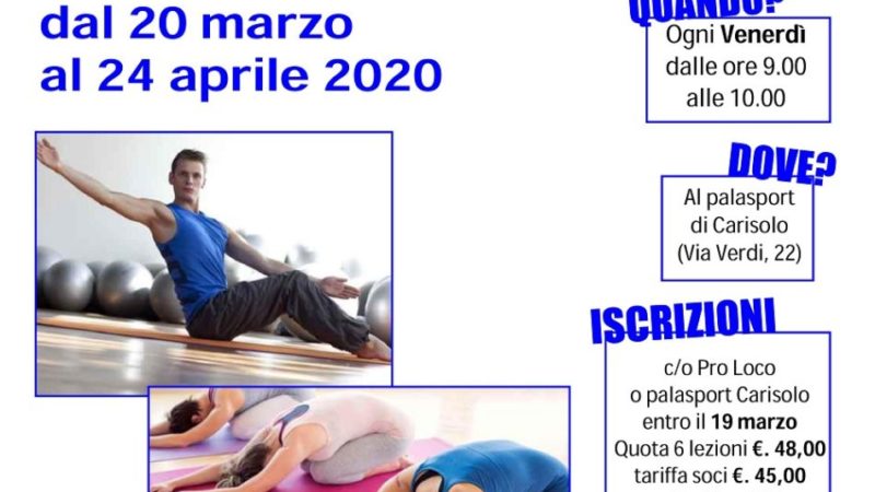 Corso di GINNASTICA POSTURALE con Nicola Bonazza