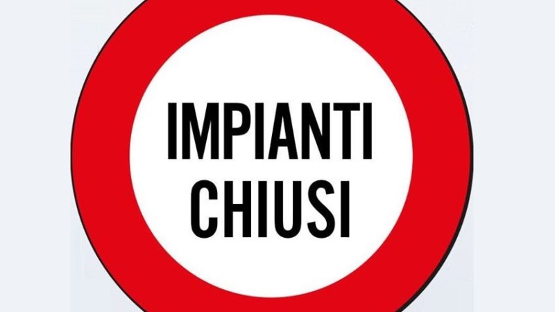 Coronavirus: giunta straordinaria. Decisa la chiusura degli impianti