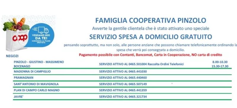 Al fine di gestire al meglio l’emergenza sanitaria da COVID-19 abbiamo deciso di modificare gli orari dei negozi di Pinzolo Verde&Blu e Campiglio Verde&Blu
