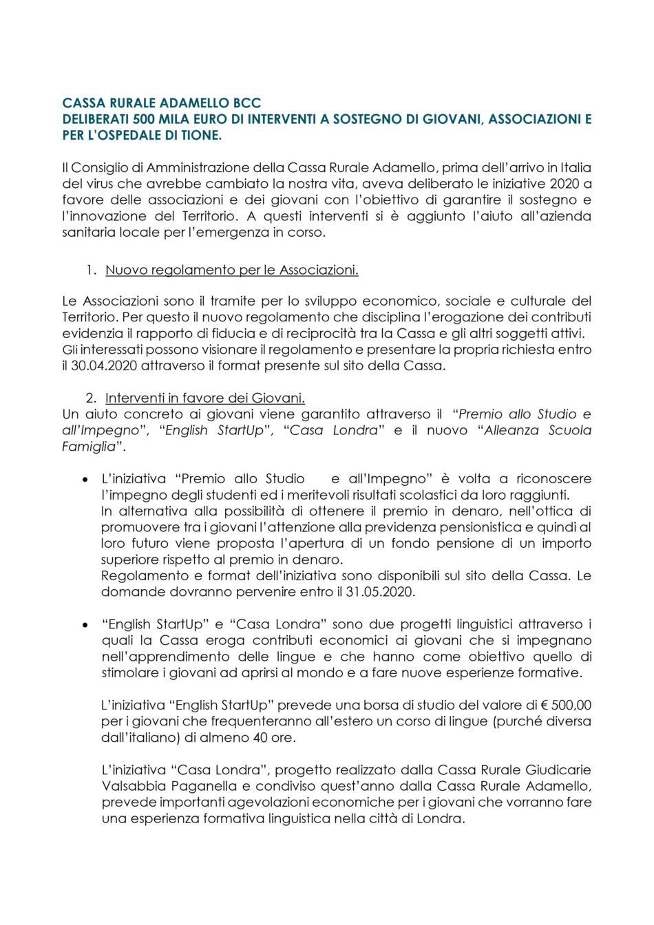 Cassa Rurale Adamello