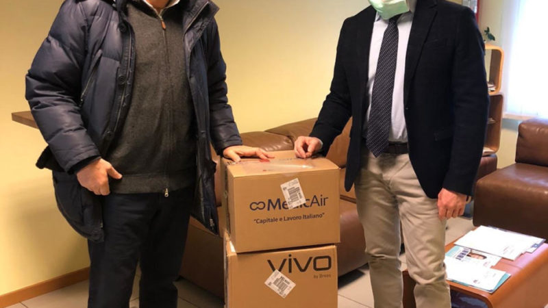 Il Rotary Club Madonna di Campiglio dona due ventilatori polmonari all’Ospedale di Tione