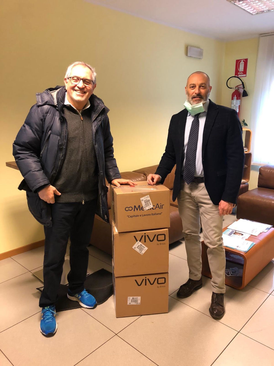 Il Rotary Club Madonna di Campiglio dona due ventilatori polmonari all’Ospedale di Tione