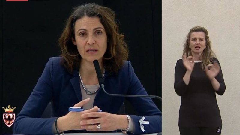 Ancora numeri importanti per il Trentino: 7 decessi e 93 nuovi contagi