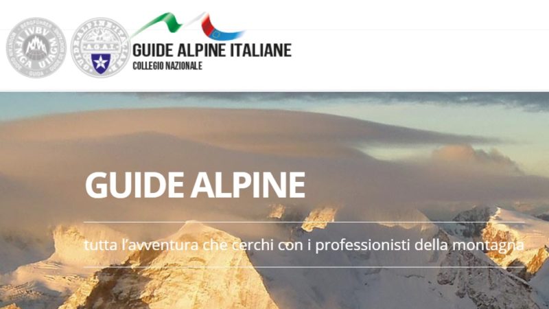 Collegio Nazionale Guide Alpine Italiane – Incidente del 6 aprile 2020 a Madonna di Campiglio
