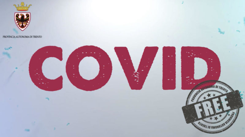 Aggiornamento Coronavirus in Trentino: finalmente il doppio zero