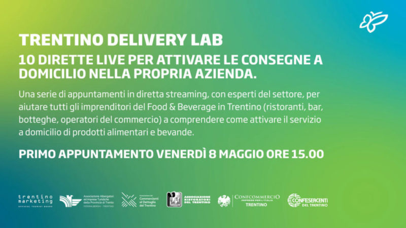 Piatti e prodotti trentini a domicilio: ecco il corso on line