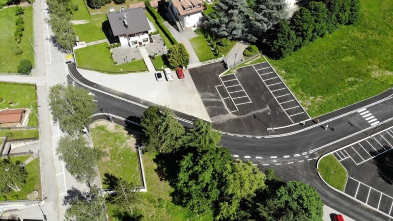 L’ACCESSO ALL’AREA SPORTIVA DI PINZOLO HA UN NUOVO VOLTO
