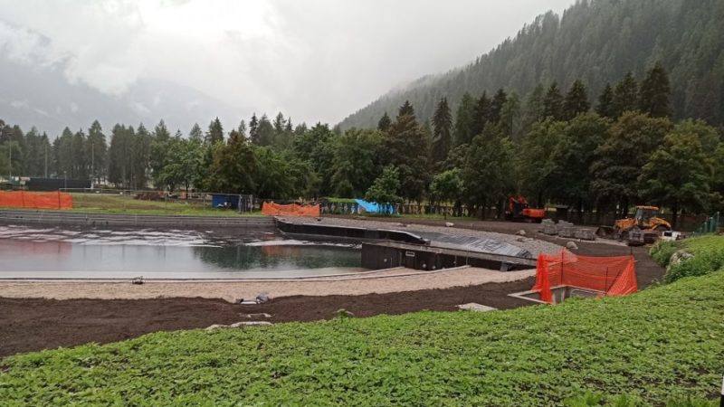 Finalmente ai primi di luglio saranno ultimati tutti i lavori alla Pineta