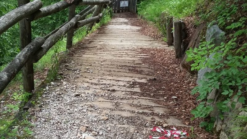 Dolomiti Brenta Bike: nuova passerella sulla Busoni
