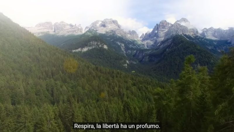 Da alcuni giorni è partita la campagna pubblicitaria “Respira, sei in Trentino”