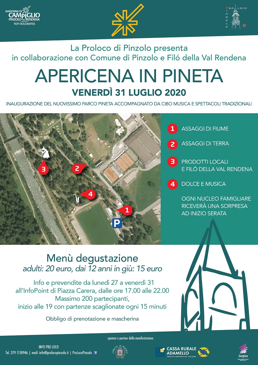 Apericena in Pineta – Venerdì 31 luglio 2020
