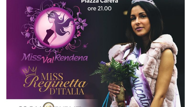 Sabato 25 luglio Pinzolo: Miss Val Rendena