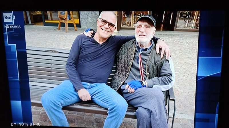 Il prof. Alberto Zangrillo incontra Cesare Maestri a Madonna di Campiglio