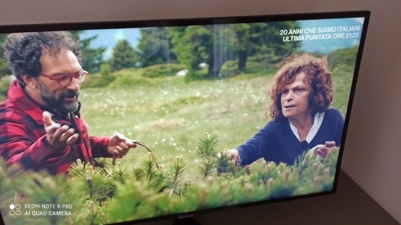 L’affascinante Noris Cunaccia alla tramissione Rai “Linea Verde Radici”