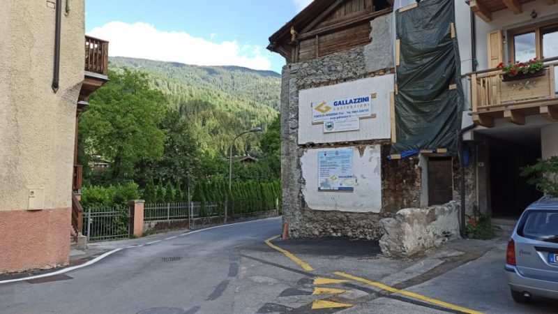 Completati i lavori di demolizione totale della P.M. 2 della P.ed. 101 a Pinzolo