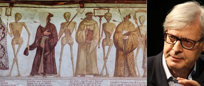 Vittorio Sgarbi spiegherà la Danza macabra al PalaDolomiti di Pinzolo?