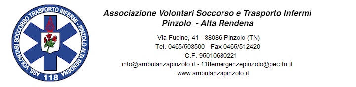 La lettera del Presidente in merito all’attivazione, per la stagione estiva, dell’autosanitaria con infermiere a bordo dal 04/07/2020 al 06/09/2020